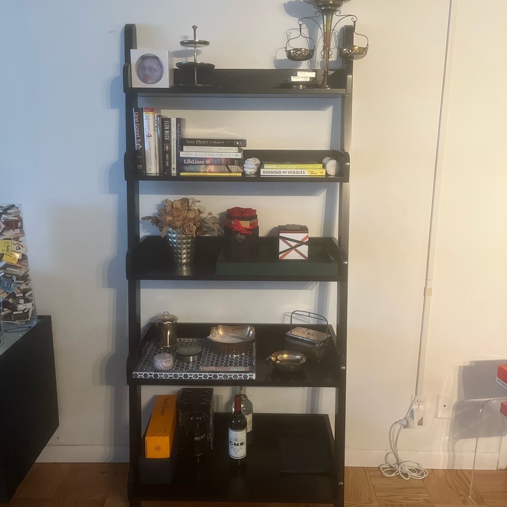 Black Metal Bookshelf